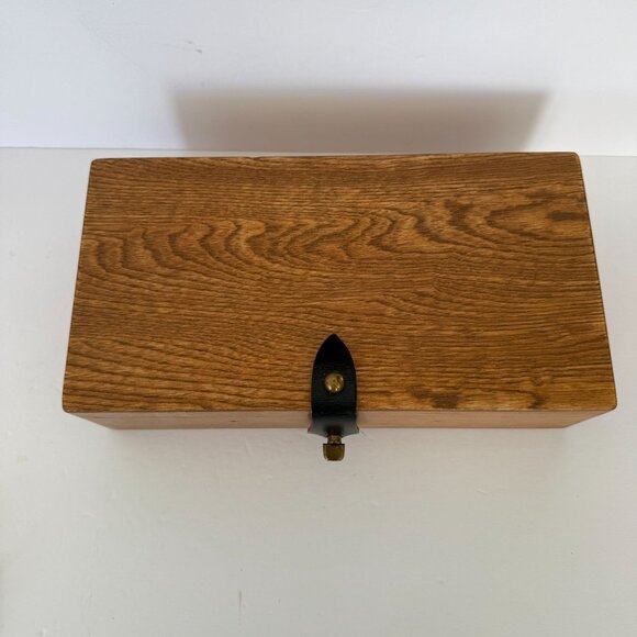 Enid Collins Original Box Bag With Mirror Brass Clasp NO HANDLE - Picture 6 of 10